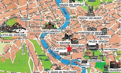 ローマの観光マップ アジア格安 ひとり旅ナビ助
